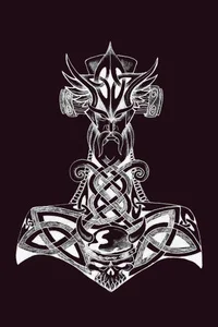 Background cover of A God Adrift: THORHAMMER