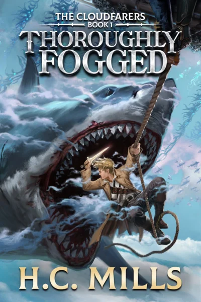 Background cover of The Cloudfarers [A Fantasy LitRPG Adventure]