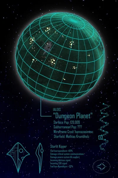 Background cover of Dungeon Planet: The Healer Always Leaves Alive