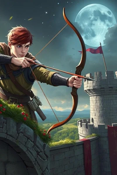 Background cover of VRMMO: Nerf The Archer!