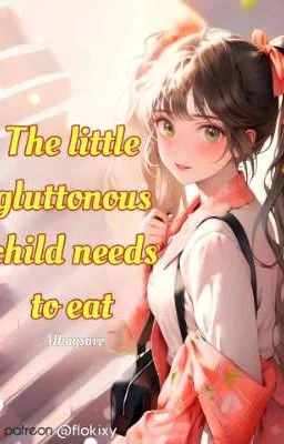 Background cover of The little gluttonous child needs to eat