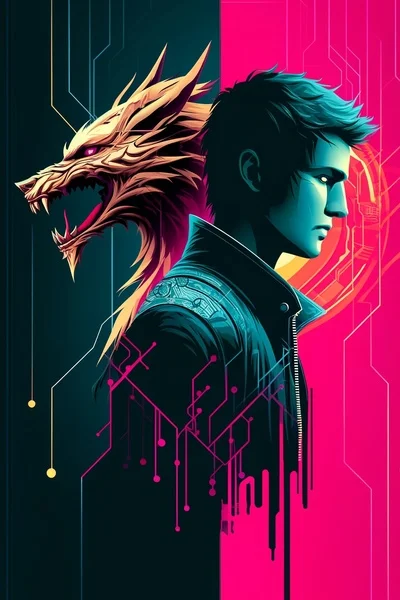 Background cover of Gamma Protocol [LitRPG, Cyberpunk]