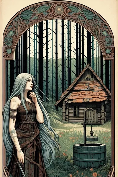 Background cover of Witch in the Woods