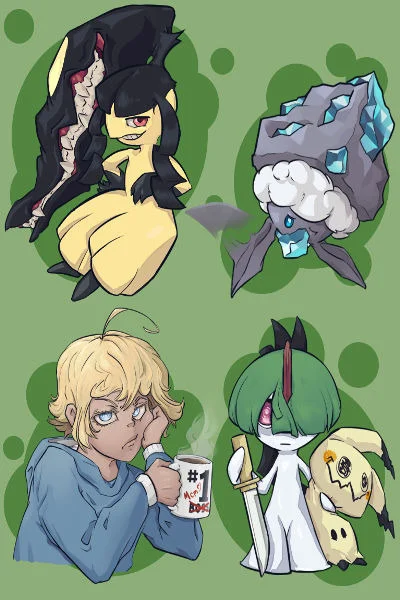 Background cover of A Young Girl's Fair(l)y Contentious Pokemon Journey (Pokemon x Youjo Senki)