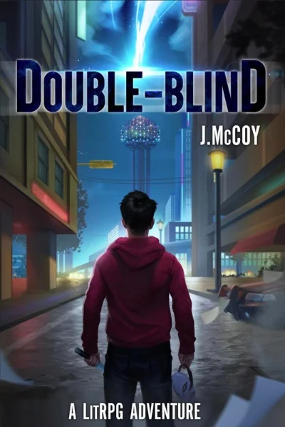 Background cover of Double-Blind: A Modern LITRPG