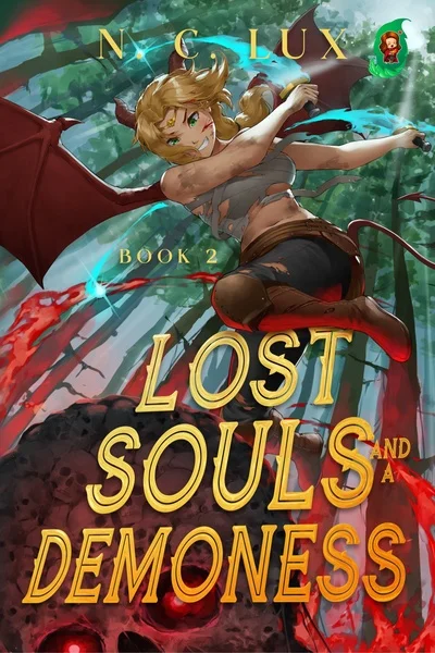 Background cover of Lost Souls and a Demoness [A LitRPG Adventure]