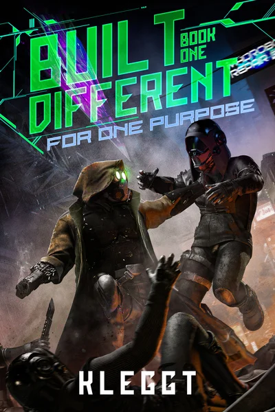 Background cover of Built Different [Cyborg Superhero ProgFant]
