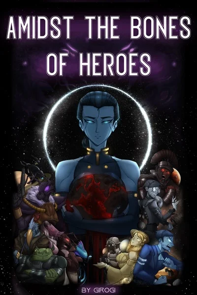 Background cover of Amidst the Bones of Heroes