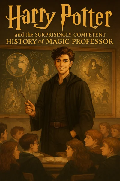 Background cover of Harry Potter and the Surprisingly Competent History of Magic Professor