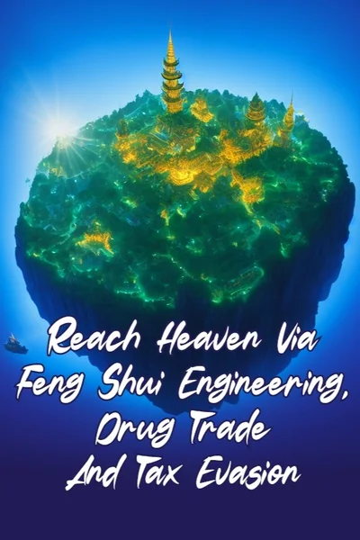Background cover of Reach Heaven Via Feng Shui Engineering, Drug Trade And Tax Evasion