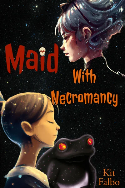 Background cover of Maid with Necromancy
