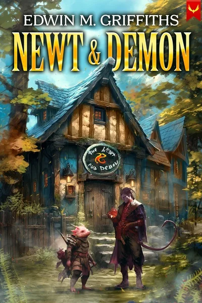 The Newt and Demon (Book 1 2,3 on Amazon) (Cozy alchemy slice of life with townbuilding)