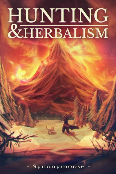 Background cover of Hunting and Herbalism: A Druid LitRPG [Book 3 Stubbed]