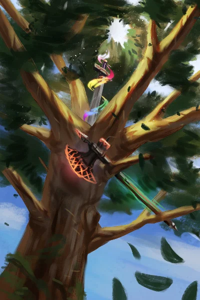 Background cover of The Arcane Paladin