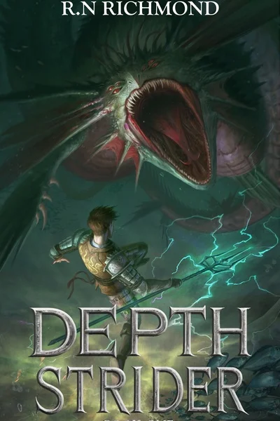 Background cover of Depthstrider [LitRPG Deepsea Apocalypse] STUBBING AUG 7TH