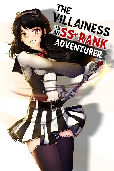Background cover of The Villainess Is An SS+ Rank Adventurer