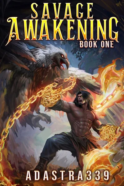 Background cover of Savage Awakening: A LitRPG Apocalypse