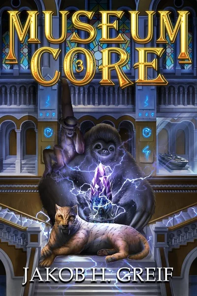 Background cover of Museum Core (Dungeon Core/LitRPG Apocalypse)