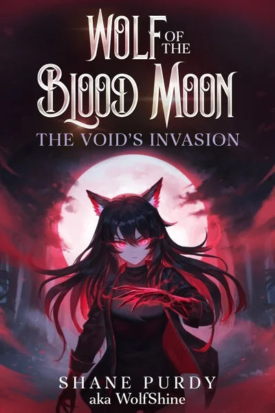 Background cover of Wolf of the Blood Moon: A Blood Magic Lycanthrope LitRPG [Completed]