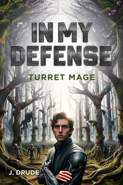 Background cover of In my Defense: Turret Mage [LitRPG]