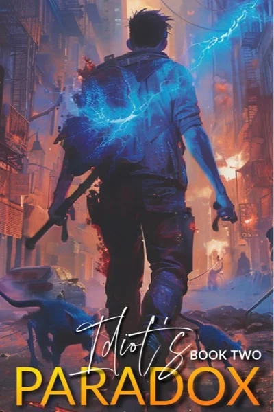 Background cover of Idiot’s Paradox: A LitRPG Apocalyptic Adventure [Book 1 Complete]