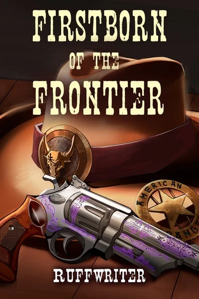 Background cover of Firstborn of the Frontier