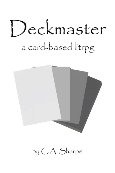 Background cover of Deckmaster (A Card-Based LitRPG)