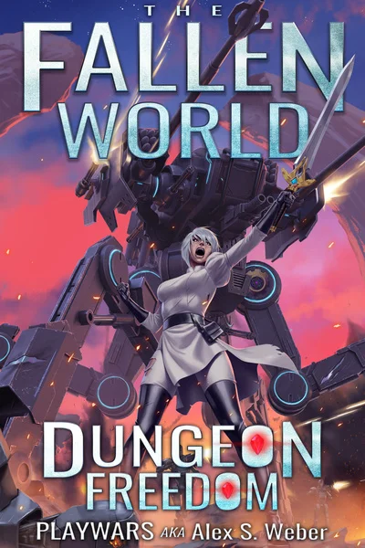 Background cover of The Fallen World : A Dungeon's Story