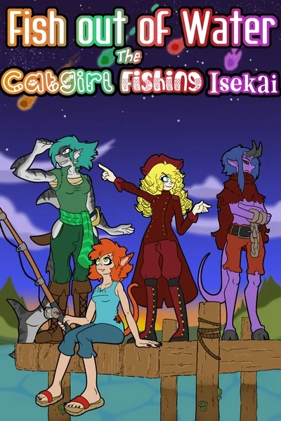 Background cover of Fish Out of Water: The Catgirl Fishing Isekai