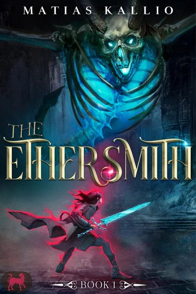 Background cover of The Ethersmith [Rewrite - Runesmithing, Book 2 Fully Written]