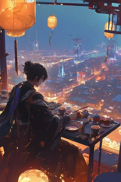 Background cover of The Heavens: [Cultivation Meets Basic Human Rights - A Western Cultivation Story]