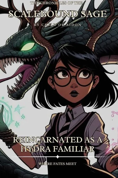 Background cover of The Chronicles of a Scalebound Sage: Reincarnated as a Hydra