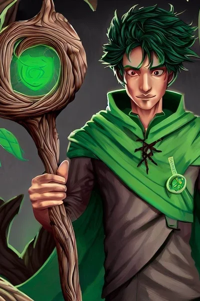 Background cover of Chronicles of the Green Mage