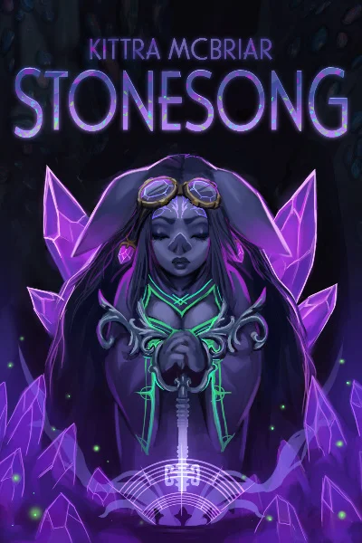 Background cover of Stonesong [An Illustrated Grimbright Fantasy Adventure]