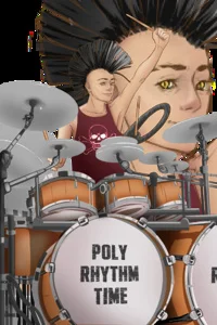 Background cover of Polyrhythm Time -- A Bard's Tail