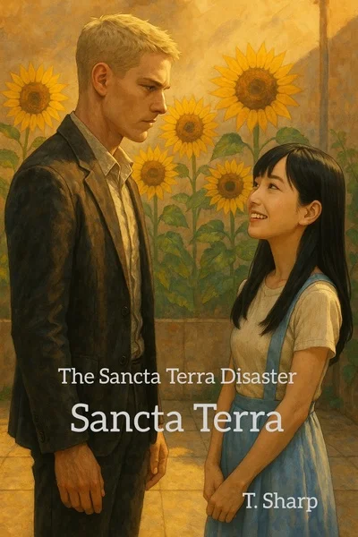 Background cover of Sancta Terra (Survival in a dystopian future)