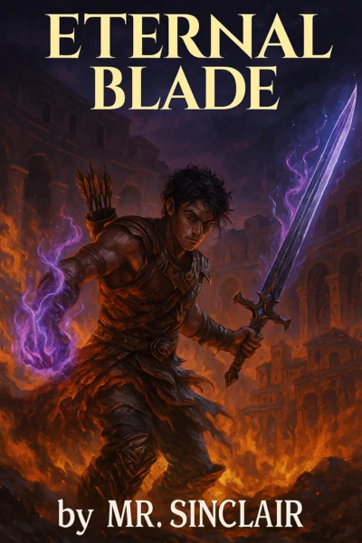 Background cover of Eternal Blade - [A Spellblade, LitRPG Apocalypse]